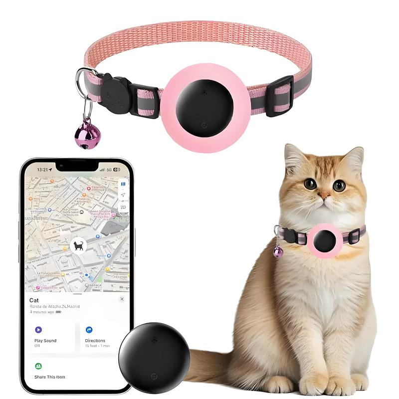 Mini Pet Tracker, GPS Pet Collar Set, Suitable for Luggage, Dogs, , Pets, Car Positioning Tracking Device Personalized Dog Harness Safety Tip Pet