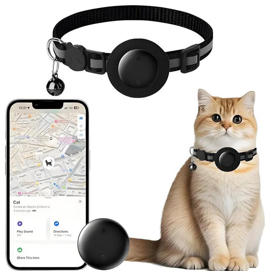 Mini Pet Tracker, GPS Pet Collar Set, Suitable for Luggage, Dogs, , Pets, Car Positioning Tracking Device Personalized Dog Harness Safety Tip Pet